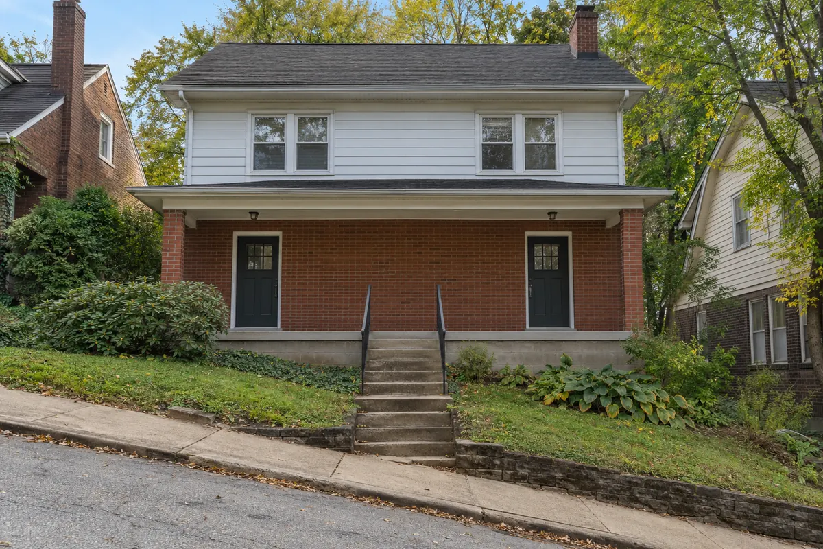 A two-unit rental house in Pittsburgh